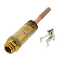 121371M | WELL ASSEMBLY, COPPER, 3/4 IN. NPT, 3 IN. INSULATION, 3 IN. INSERTION WELL. INCLUDES MOUNTING CLAMP. | Resideo