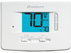 Braeburn 1220 Economy Non-Programmable Thermostat 2H / 2C Pack of 6 | Blackhawk Supply