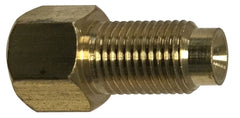 Midland Metal Mfg. 12205 M10X1.0 MALE X 3/8-24 FEMALE ADPTR, Brass Fittings, Brake Lines, Metric Union  | Blackhawk Supply