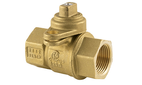 Jomar 242-005B 125-LWN | 1" BRASS | Utility Gas Ball Valve, Full Port, 125 PSIG  | Blackhawk Supply