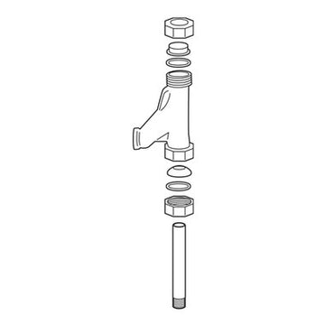 Mcdonnell Miller 349400 Y Connector SA159-17 Black  | Blackhawk Supply