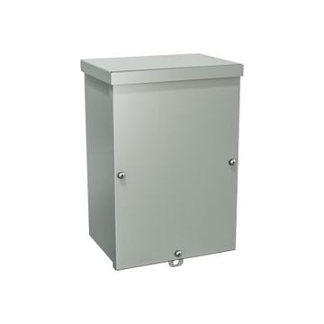 EXM 1300 121006 Type 3R | Junction box with cover secured by screws and padlock provision, weatherproof - 12x10x6  | Blackhawk Supply