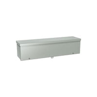 1300 CH040412 | Type 3R | Wiring trough with cover secured by screws and padlock provision, weatherproof - 4x4x12 | EXM