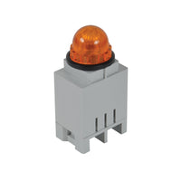13SBLA24ST-13ARR | 13SBLA24ST-13ARR - Series B, 13mm Pilot Light, Screw Terminal, 24V, LED Amber, Amber Lens, Round | C3 Controls