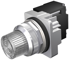 Siemens Electrical 52PL5EA PILOT LIGHT | FV 120V | CLEAR | GLASS  | Blackhawk Supply