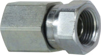 140522 | 1/8X1/8 F SWV ADPT, Hydraulic, Steel Pipe Swivels NPSM, Female Pipe Swivel Adapter | Midland Metal Mfg.