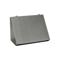 1412 CSS162411P | Type 4X, 12 | Stainless steel consolet with a 35° or 55° control surface | 16L x 24W x 11H (in) | EXM