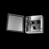 1412 BSS404 | Type 4X, 12 | Stainless Steel Splitter box, 3 or 4 wires, with cover secured by screws | 22L x 20W x 8H (in) | EXM