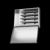 1412 BTSS07804 | Type 4X, 12 | Stainless Steel Bus bar splitter trough with aluminium bus bars, and cover secured by 1/4 turns | 84L x 30W x 10H (in) | EXM