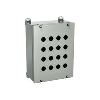 1412 MN100604 | Type 4, 12 | Enclosure for small pushbuttons with cover secured by screws - 10x7x4 | EXM