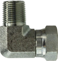 15011212 | 3/4X3/4 M ELB SWV ADPT, Hydraulic, Steel Pipe Swivels NPSM, Male Pipe Elbow Swivel Adapter | Midland Metal Mfg.