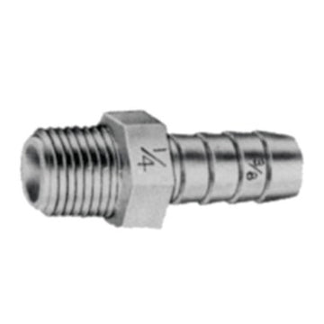 Mars Controls 73201 Fitting Adapter Nylon 1/4 Inch Barb x Male 10 Pack  | Blackhawk Supply