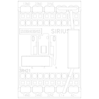 3RH21222LJ800LA0 | CONT RELAY F. RAILW. 2NO+1NC DC 72V SPRG | Siemens Electrical