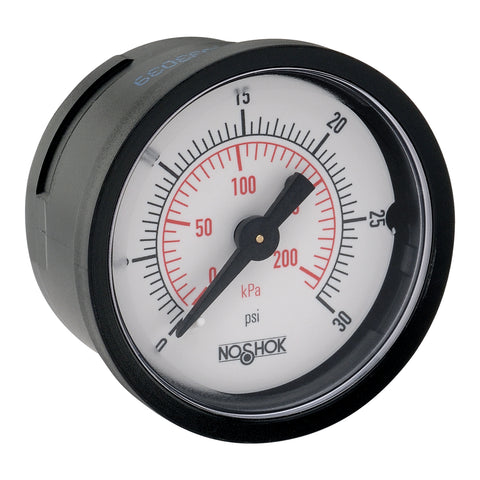 NOSHOK 15-110-15-psi/kPa-BSC-BCR-GL Dry Pressure Gauge  | Blackhawk Supply