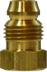 Midland Metal Mfg. 16010 1/4 BREAK AWAY NUT, Brass Fittings, Compression, Break Away Nut  | Blackhawk Supply