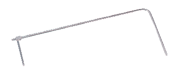 Dwyer 160-12 Stainless steel Pitot tube | 5/16" dia. | 12-5/8" insertion length.  | Blackhawk Supply