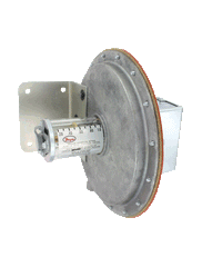 Dwyer 1638-2 Large diaphragm pressure switch | range 1.0-3.0" w.c. | approx deadband @ 0.06 min. set point | 0.08 max. set point.  | Blackhawk Supply