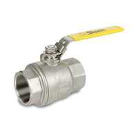 50M76-14 | Ball Valve 50M76 Stainless Steel 1/4 Inch Threaded 2 Piece Locking Lever Full Port | Sharpe Valves