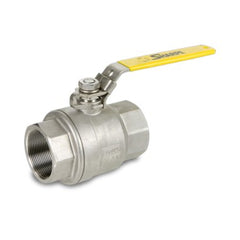 Sharpe Valves 50M76-14 Ball Valve 50M76 Stainless Steel 1/4 Inch Threaded 2 Piece Locking Lever Full Port  | Blackhawk Supply