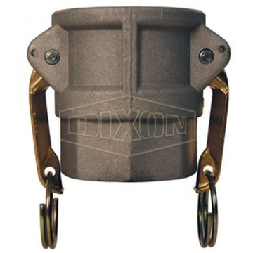 Dixon G400-D-AL Coupler Global D Aluminum 4" Female NPT  | Blackhawk Supply