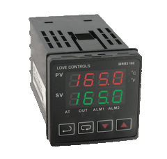 Dwyer 16C-2 1/16 DIN temperature controller | voltage pulse output.  | Blackhawk Supply