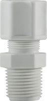 17194P | 1/2 X 3/8 (COMP X MIP POLYPROP ADPT), Plastic Fittings, Plastic Compression Fittings, Male Connector | Midland Metal Mfg.