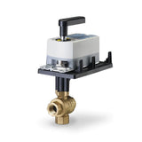 Siemens 171A-10352 599 Series 3-way, 1/2", 1.0 Cv Ball Valve, 3-Pos Float, NSR Actuator  | Blackhawk Supply