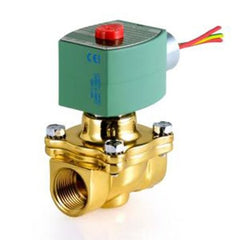 ASCO 8210G002-24VAC Solenoid Valve 2-Way Brass 1/2 Inch NPT Normally Closed 24 Alternating Current NBR  | Blackhawk Supply