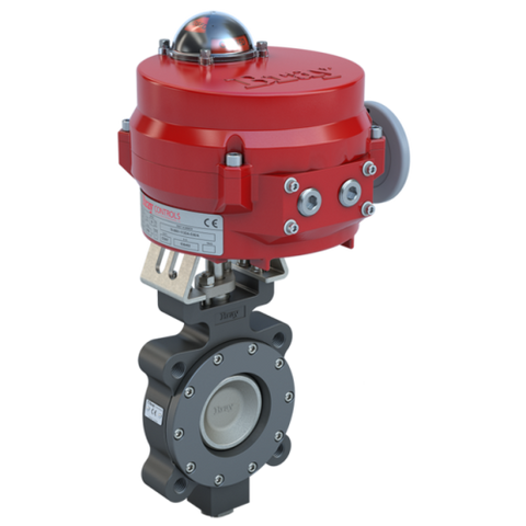 Bray MKL2-C030/70-0081H 3" Lugged Butterfly valve High Performance | ANSI Class 150 | CS body | CV 185 | Normally Closed | 120 VAC | Two position | 800 lb-in | NEMA 4 | Heater  | Blackhawk Supply