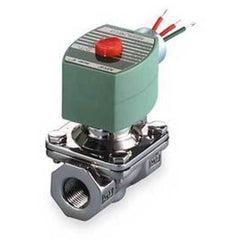 ASCO EF8210G088 Solenoid Valve 8210 2-Way Stainless Steel 3/4 Inch NPT Normally Closed 120 Alternating Current NBR  | Blackhawk Supply