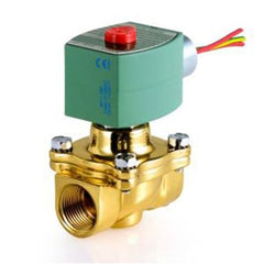 ASCO EF8210G004 Solenoid Valve 8210 2-Way Brass 1 Inch NPT Normally Closed 120 Alternating Current NBR  | Blackhawk Supply