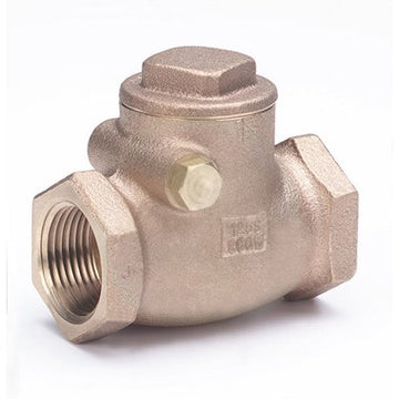 Milwaukee Valves 509-14 Check Valve 1/4 Inch Bronze Horizontal Swing Threaded 125SWP/200WOG  | Blackhawk Supply