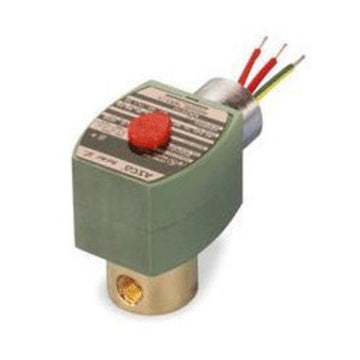 ASCO 8030G083AC120/60110/50D Solenoid Valve 8030 2-Way Brass 3/4 Inch NPT Normally Open 120 Alternating Current NBR  | Blackhawk Supply