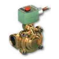 ASCO 8220G025 Solenoid Valve 8220 2-Way Brass 1 Inch NPT Normally Closed 120 Alternating Current PTFE  | Blackhawk Supply