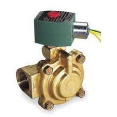 ASCO 8221G007 Solenoid Valve 8221 2-Way Brass 1 Inch NPT Normally Closed 120 Alternating Current NBR  | Blackhawk Supply