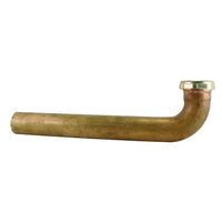 137B-3 | Waste Arm Slip Joint 1-1/2 x 15 Inch Brass 20 Gauge Rough Brass | Dearborn Plastic
