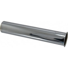 Dearborn Plastic 803-20-1 Tailpiece 1-1/2 x 12 Inch Flanged Chrome Plated Brass 20 Gauge  | Blackhawk Supply