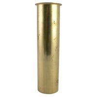 800-17-3 | Tailpiece 1-1/2 x 6 Inch Flanged Rough Brass 17 Gauge | Dearborn Plastic
