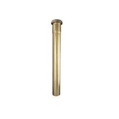 Dearborn Plastic 790A-20-1 Extension Tube Brass 1-1/4x8" 20GA Slip Joint  | Blackhawk Supply