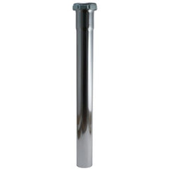 Dearborn Plastic 793A-17BN-1 Extension Tube Brass 1-1/2x12" 17GA Slip Joint  | Blackhawk Supply