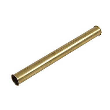 Dearborn Plastic 803ED-20-3RB Tailpiece 1-1/2 x 16 Inch Double End Flanged Rough Brass 20 Gauge  | Blackhawk Supply