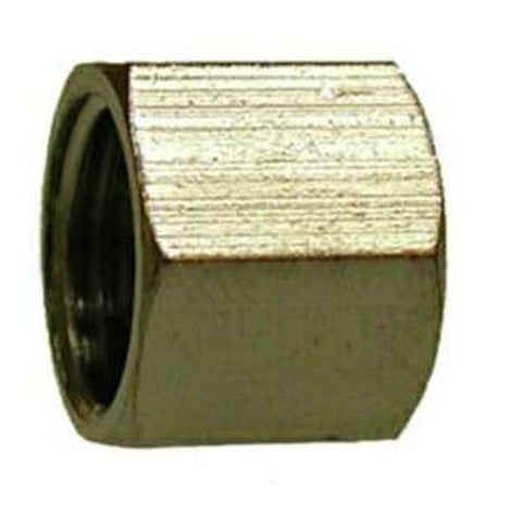 Midland Metal Mfg. 18055 3/8 COMPRESSION NUT-CHROME PLATE  | Blackhawk Supply