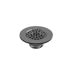 Dearborn Plastic 815B Grid Strainer Wide Flat Top Polished Chrome Brass Less Tailpiece for Kitchen Sinks  | Blackhawk Supply