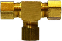 18101B | 1/8 BARSTOCK COMPRESSION TEE, Brass Fittings, Compression, Tee | Midland Metal Mfg.