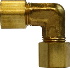 Midland Metal Mfg. 18123 3/16 COMPRESSION ELBOW, Brass Fittings, Compression, Union Elbow  | Blackhawk Supply