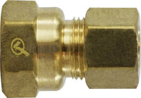 18148LF | 1/4 X 1/2 LEAD FREE FE ADPTR, Lead Free, Lead Free Compression, LF Comp FE Adapter | Midland Metal Mfg.