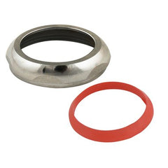 Dearborn Plastic 8006 Nut with Washer 1-1/2" Slip Joint Polished Chrome Brass  | Blackhawk Supply