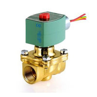 8210G002HW | Solenoid Valve 8210 2-Way Brass 1/2 Inch NPT Normally Closed 120 Alternating Current EPDM | ASCO