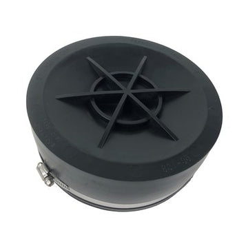 Fernco QC-108 End Cap Qwik Flex 8 Inch  | Blackhawk Supply