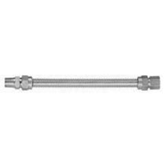 Dormont 20-3122-48 Gas Connector Safety System 1/2x3/8x48" MIPxFIP Stainless Steel  | Blackhawk Supply